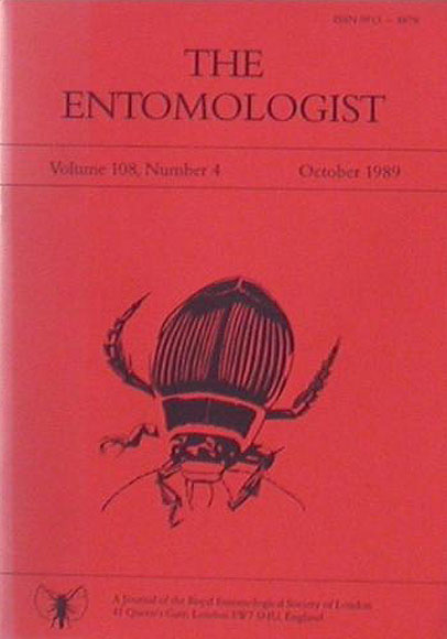 The Entemologist by Adrian Riley